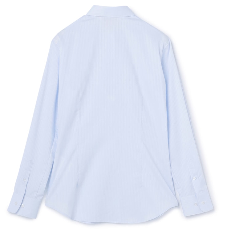 極美品　ビアズリー　F シアストライプ2wayシャツ　ブルー　半袖 極美品ビアズリーF シアストライプ2wayシャツブルー半袖