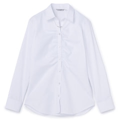 美品▲TICCA //グリーンストライプ長袖シャツ▲スキッパー プルオーバー 美品△TICCA //グリーンストライプ長袖シャツ△スキッパー プル