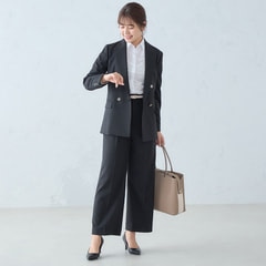 形態安定 スキッパーギャザーシャツ ラベンダーストライプ【AOKI 形態安定 スキッパーギャザーシャツ ラベンダーストライプ【AOKI