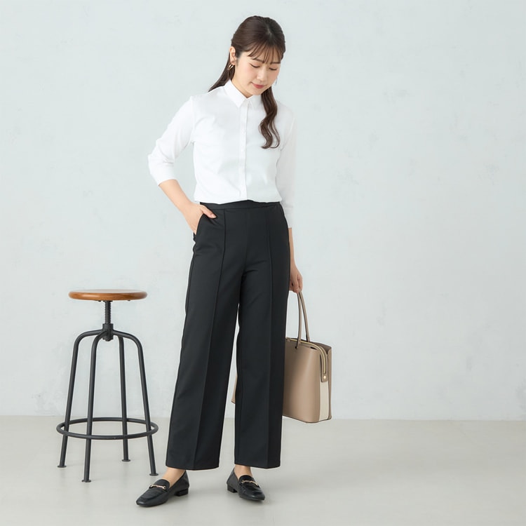 ストレッチシャツ 白ドビー 七分袖 形態安定【AOKI公式通販】