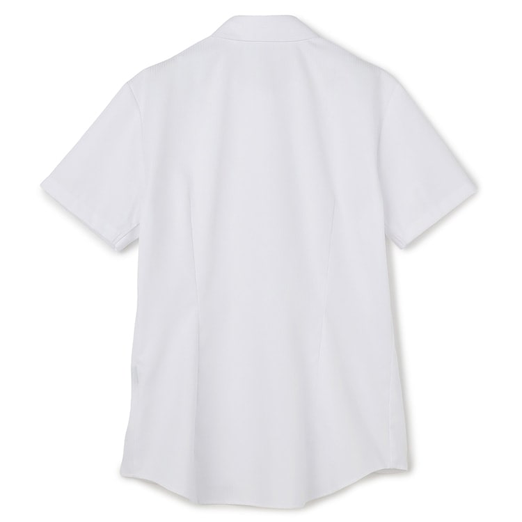 ≪Oggi.jp4月掲載≫ サンシェルタシャツ 白ドビーストライプ