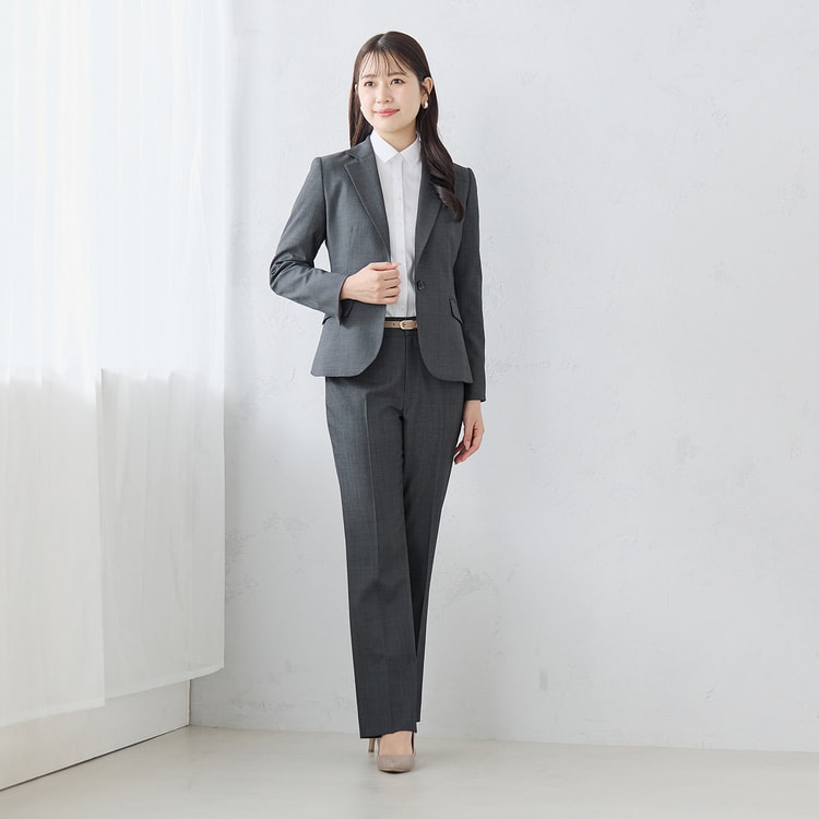 ≪Oggi4月号掲載≫ ノンアイロンブルーストライプシャツ シャツカラー