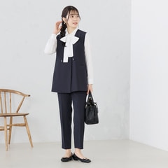 形態安定 レーヨン混2Wayシャツ