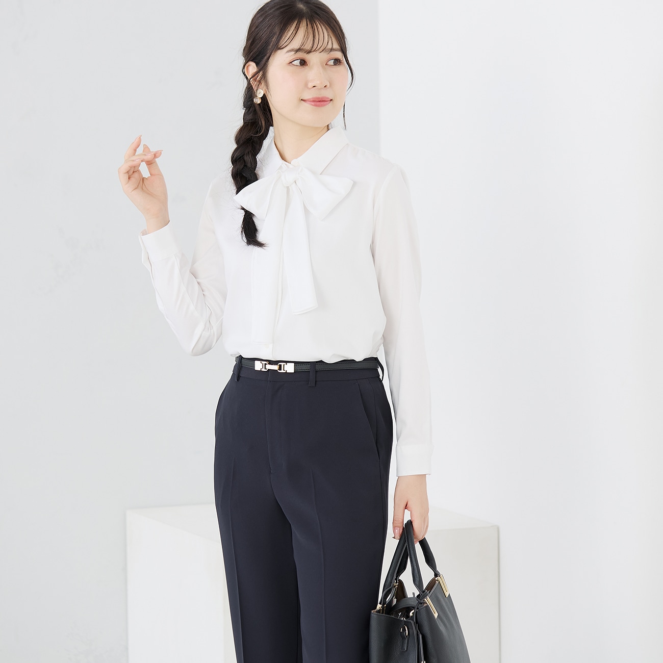 ≪Oggi4月号掲載≫ 形態安定 レーヨン混2Wayシャツ ≪Oggi4月号掲載≫ 形態安定 レーヨン混2Wayシャツ