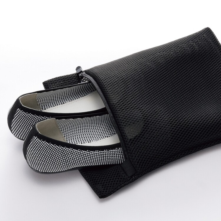 ≪Oggi.jp4月掲載≫ 人間工学 洗えるニットパンプス 専用洗濯ネット・洗替インソール付き