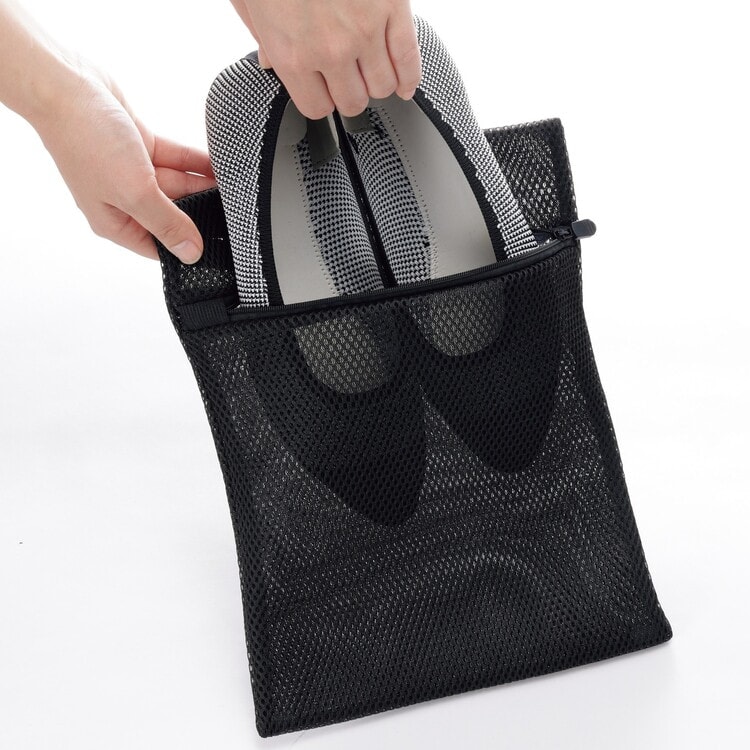 ≪Oggi.jp4月掲載≫ 人間工学 洗えるニットパンプス 専用洗濯ネット・洗替インソール付き