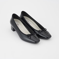 レイン対応】防水 3.5cmヒール リボンバレエシューズ MONA TEMP