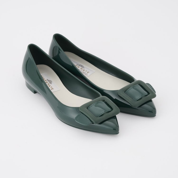 レイン対応】防水 バックルパンプス NINA TEMPERATE【AOKI公式通販】