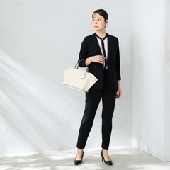 ショルダーストラップ付き 2Wayコンパクトバッグ