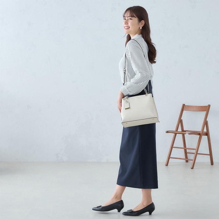 ショルダーストラップ付き 2Wayコンパクトバッグ