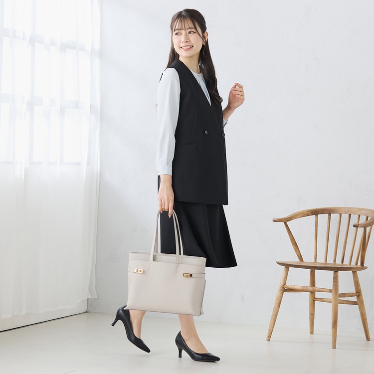 ≪Oggi4月号掲載≫ A4・パソコン対応 A4デザインートバッグ