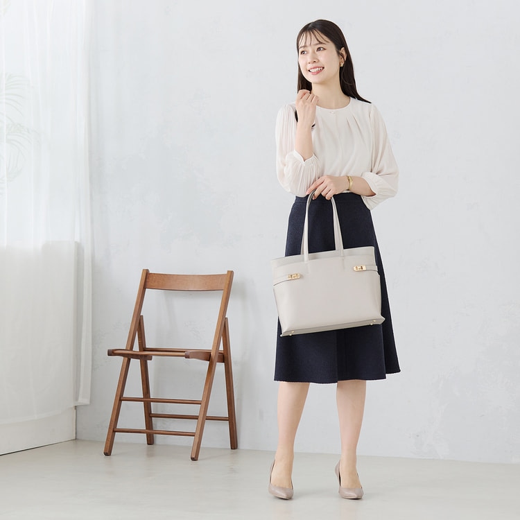 ≪Oggi4月号掲載≫ A4・パソコン対応 A4デザインートバッグ