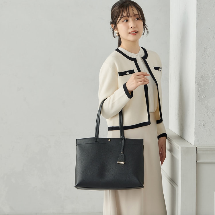 ≪Oggi.jp8月掲載≫ A4対応 人間工学 軽量 3層トートバッグ