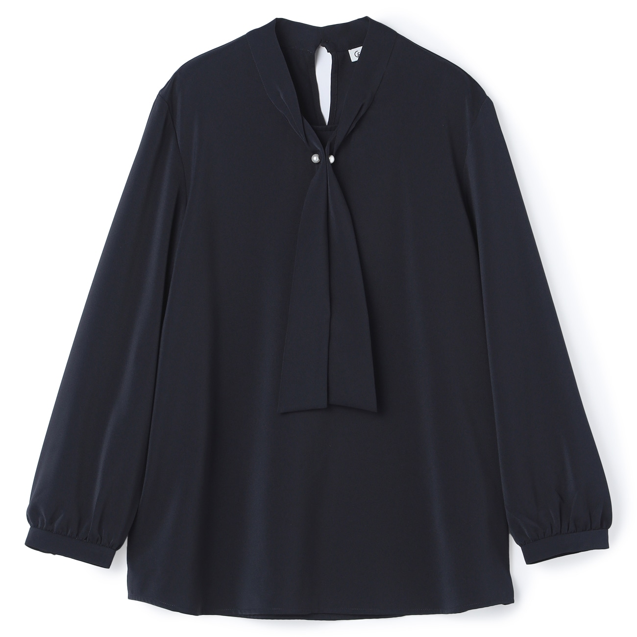 WEB限定商品】パールボウタイブラウス CROSS FUNCTION【AOKI公式