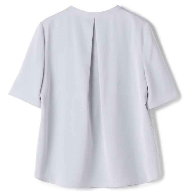 ラクしてキレイ見え】2WAYタックブラウス 半袖 【WEB限定商品】【AOKI