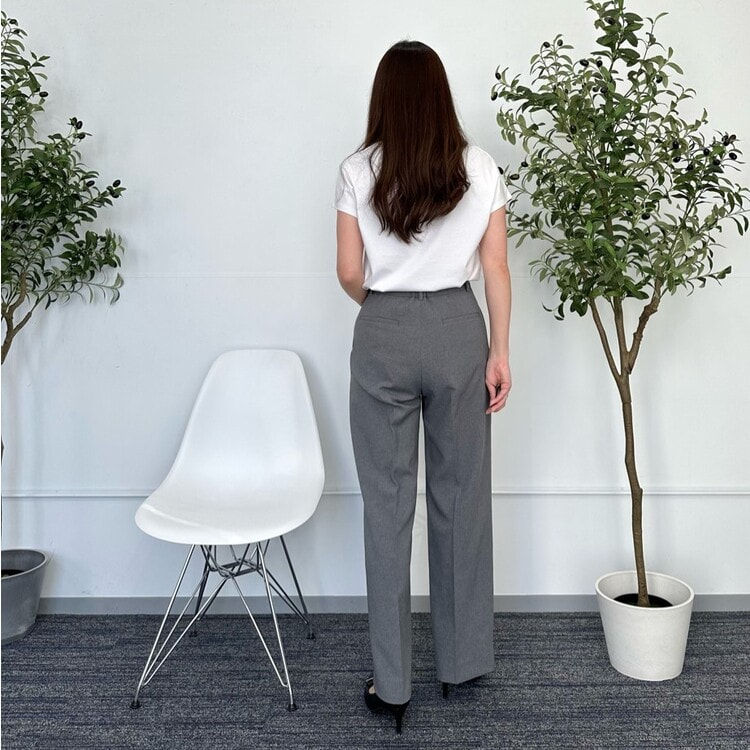 アウトレット】【WEB限定商品】ハイネックフレンチスリーブTシャツ