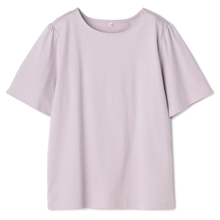 【新品】  ANIECA / アニーカ | コットン クルーネックTシャツ | F | ピンク | レディース アニュアンス anuans クルーネックカットトップス （PINK