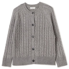 今日値下げ未使用⭐︎apart by lowrysケーブルカーディガン WEB限定商品】ケーブルカーディガン CROSS FUNCTION【AOKI公式通販】