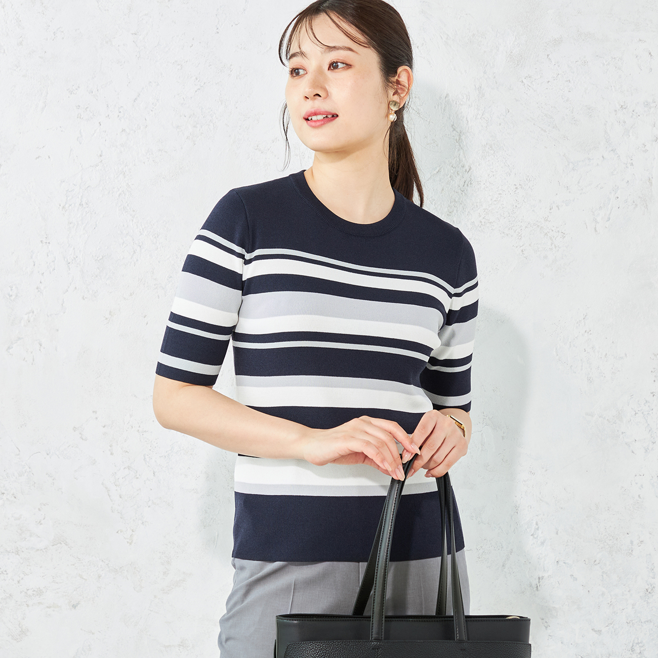 ≪Oggi.jp4月掲載≫ ボーダーニット ≪Oggi.jp4月掲載≫ ボーダーニット