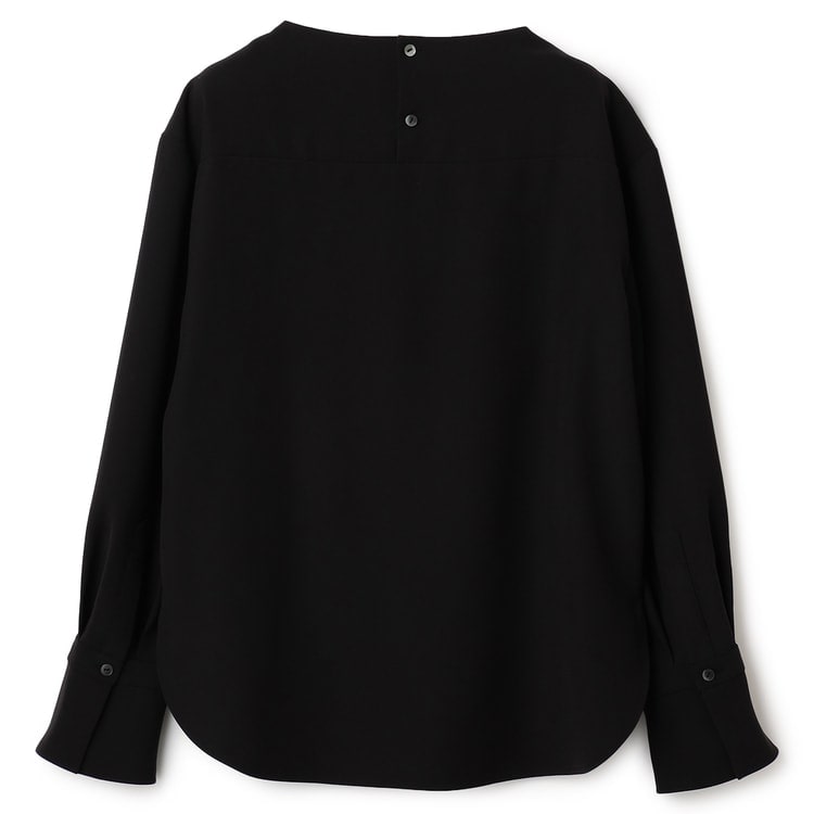 アルチビオ⭐️UVクールブラウス⭐️Ｌ⭐️定価33,000円⭐️黒 ログインで10％OFF】小川彰子さん監修 アクセサリー付きブラウス【AOKI