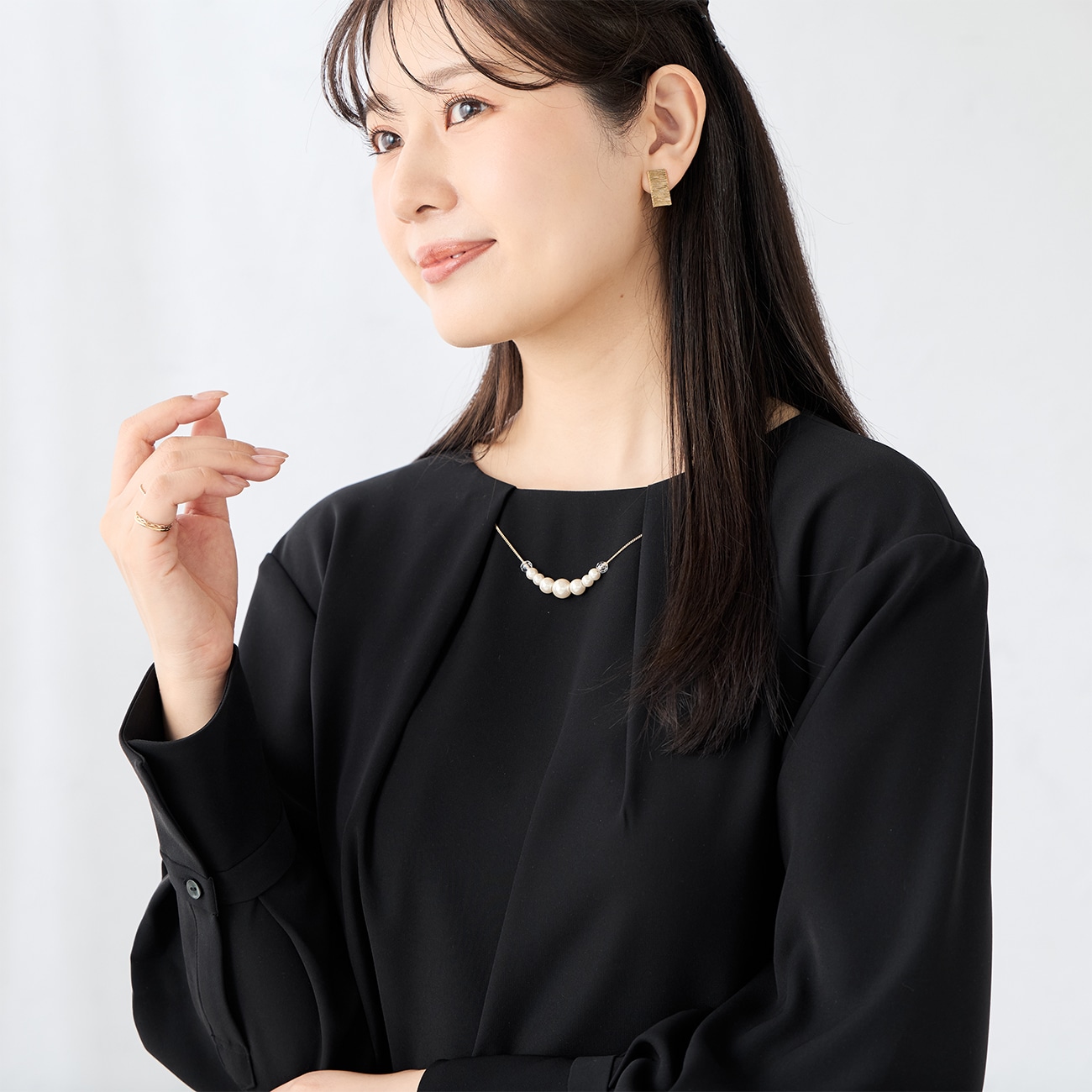 小川彰子さん監修 アクセサリー付きブラウス