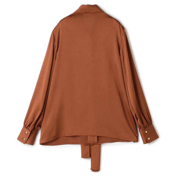 小川彰子さん監修 楊柳ドットボウタイブラウス【AOKI公式通販】