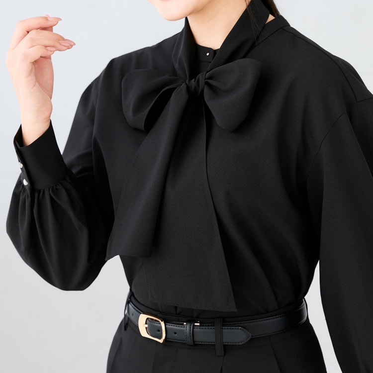 ≪Oggi4月号掲載≫ 【Oggiコラボ】ブラウスセットアップ ボウタイ