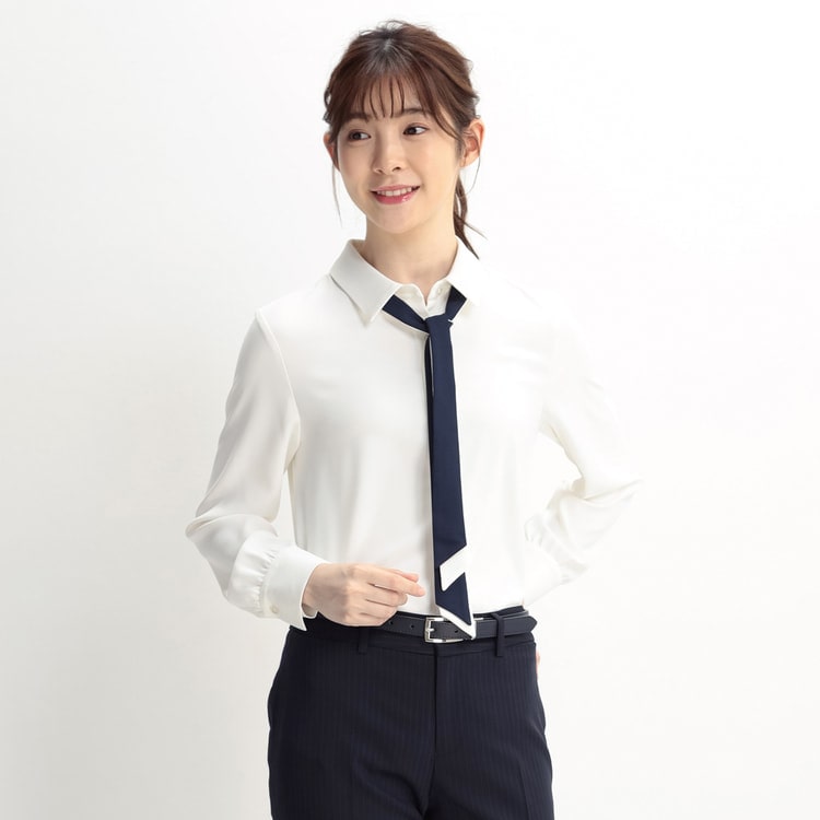 Web限定価格 Cancamコラボ 2way ボウタイシャツブラウス Aoki公式通販