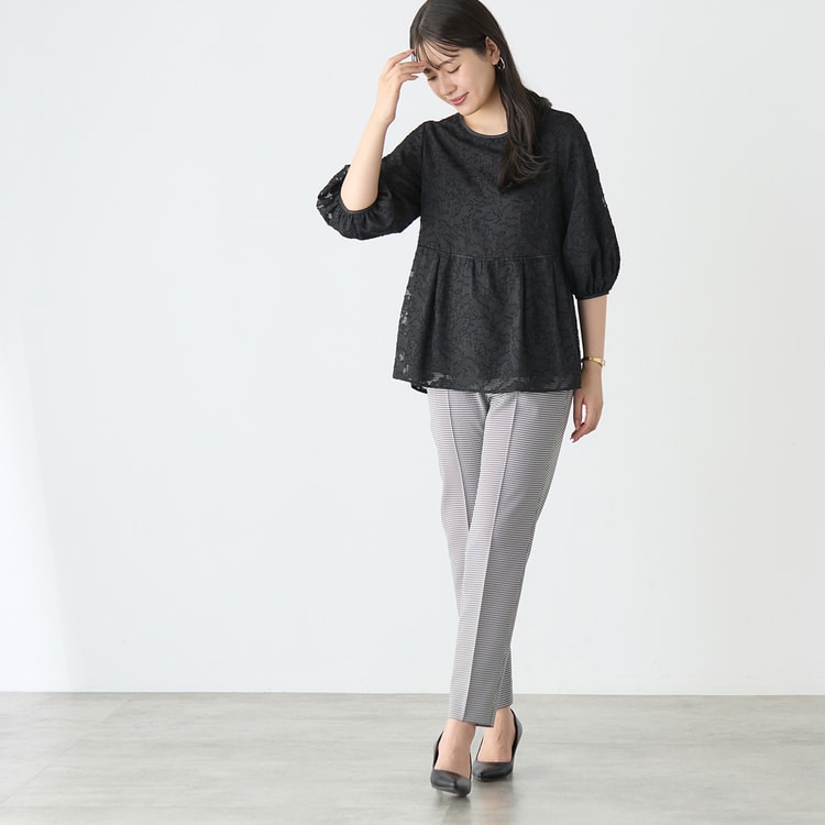 裏起毛ペプラムブラウス/セットアップ対応｜J'aDoRe JUN ONLINE OUTLET｜ジャドール ジュン オンライン アウトレット