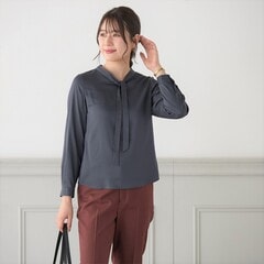 INDIVI（インディヴィ）の「◇【通勤に最適／ボウタイ】シャドー