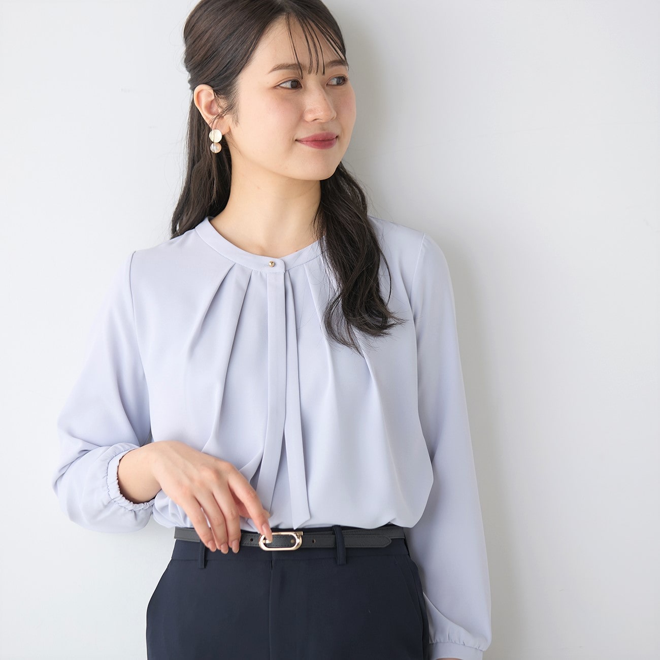 タックボウタイブラウス タックボウタイブラウス