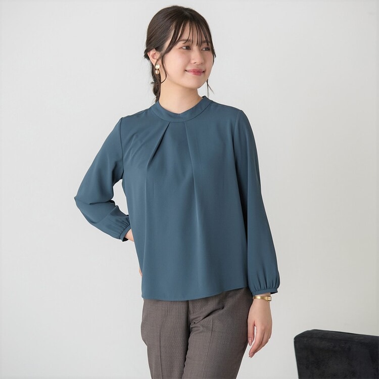 2wayラッフルタイブラウス 無地【AOKI公式通販】