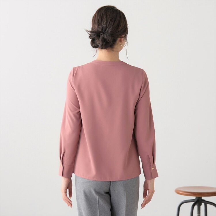 ブラック 2wayデザインブラウス WEB限定商品】ビジネスファッション応援プロジェクト 2way