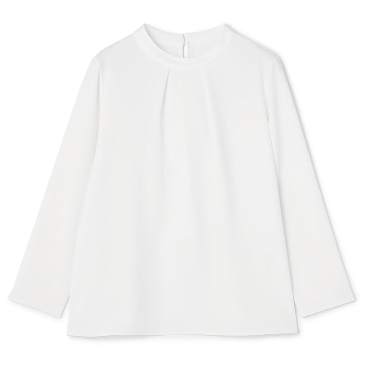 WEB限定カラーあり】七分袖 2WAYラッフルタイブラウス【AOKI公式通販】