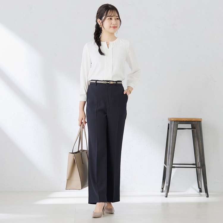≪CanCam2月号掲載≫ アクセサリー＆リボン付き4Wayブラウス