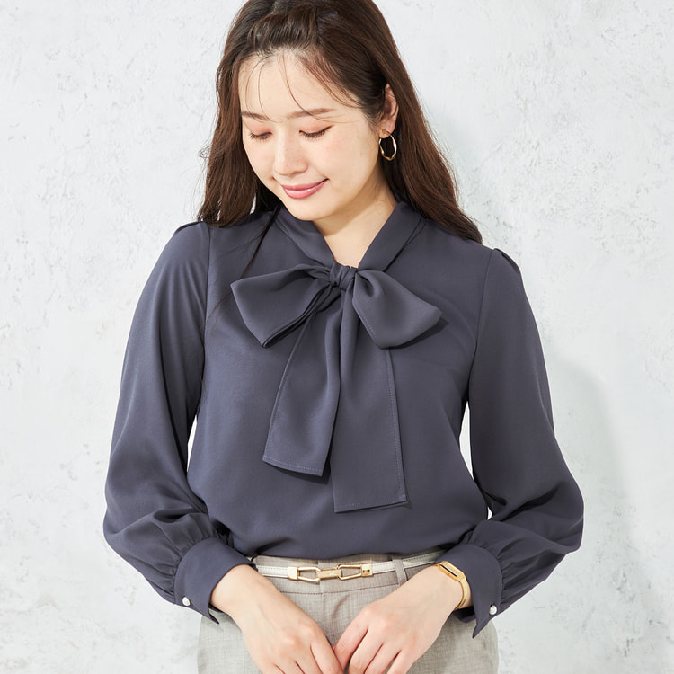 小川彰子さん監修 ボウタイブラウス