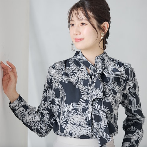 Ada&Amy / print lace × white lace / キャミソールチュニック