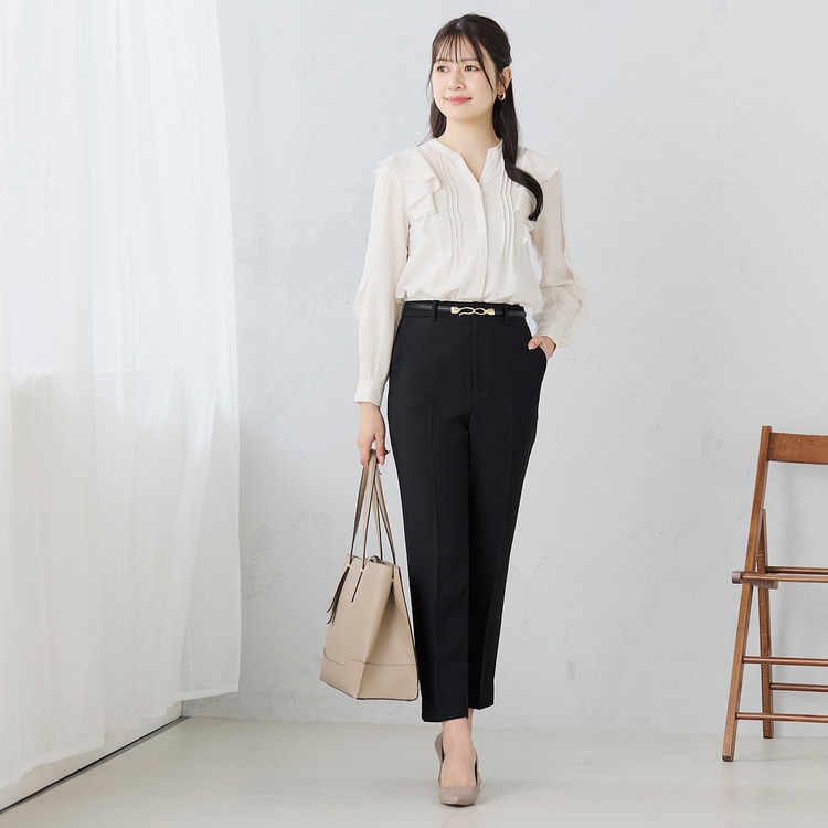 ≪CanCam2月号掲載≫ 小川彰子さん監修 フリルタックブラウス