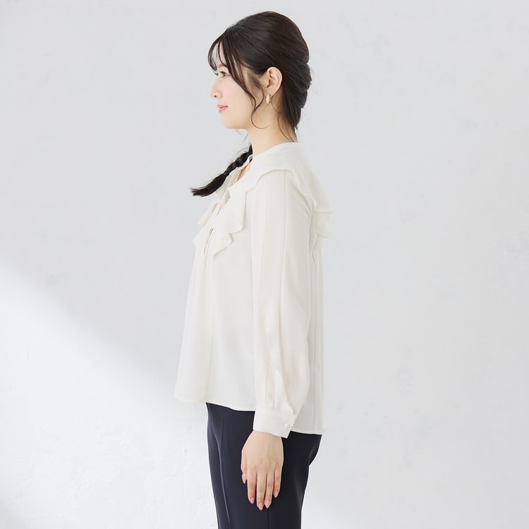 ≪CanCam2月号掲載≫ 小川彰子さん監修 フリルタックブラウス ≪CanCam2月号掲載≫ 小川彰子さん監修 フリルタックブラウス