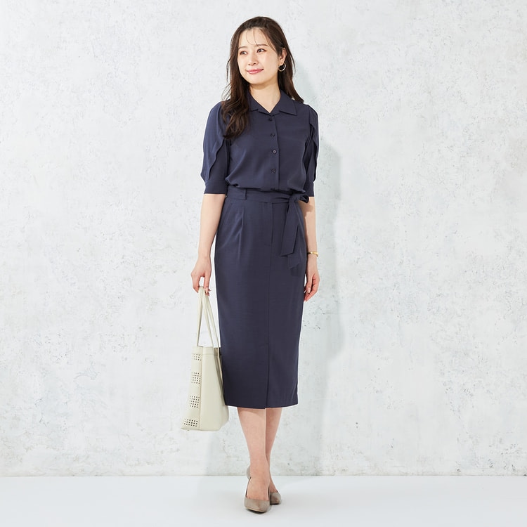 小川彰子さん監修 セットアップシャツブラウス