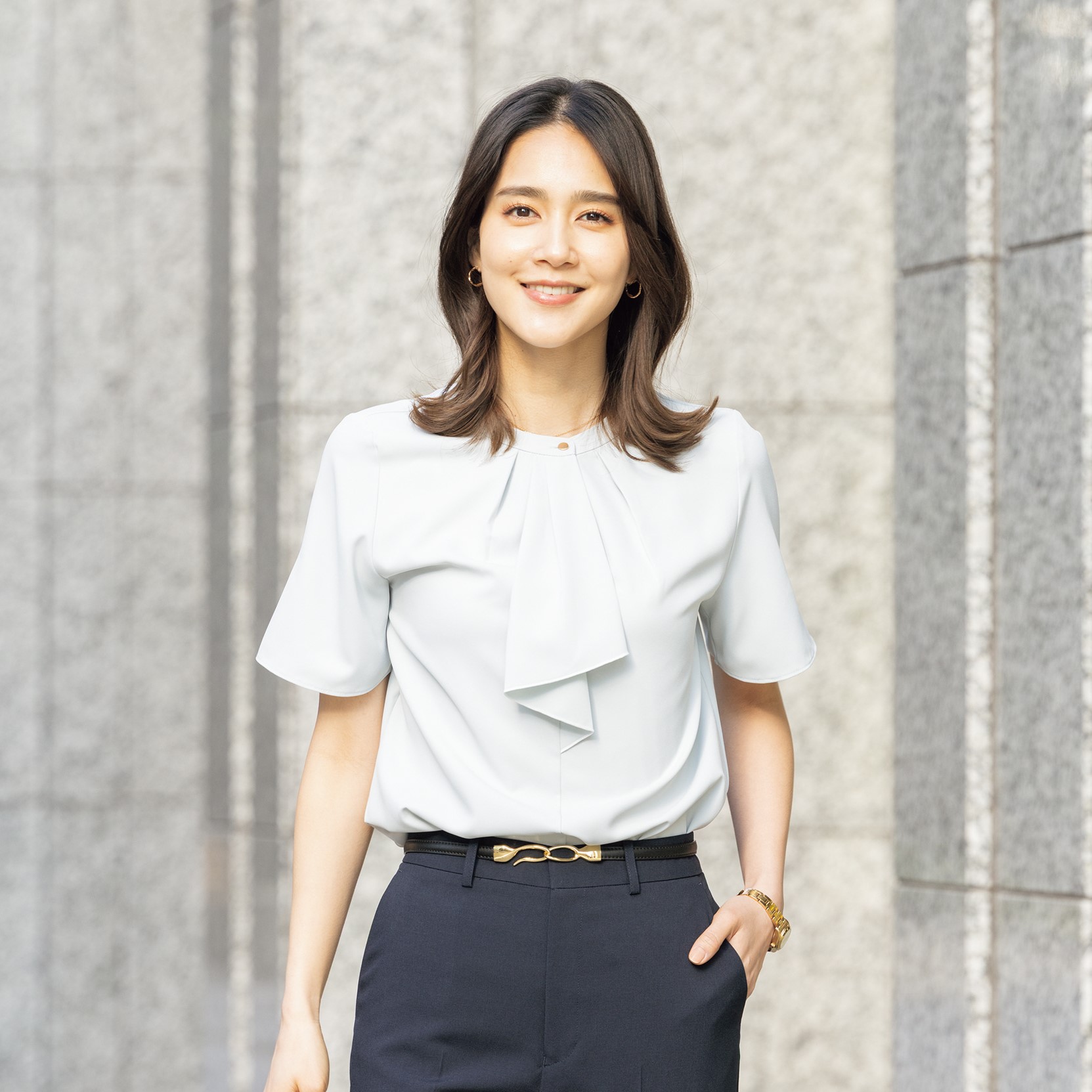≪Oggi.jp4月掲載≫ ラッフルフリルブラウス ≪Oggi.jp4月掲載≫ ラッフルフリルブラウス