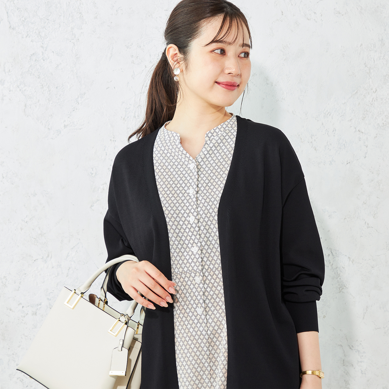 ≪Oggi.jp4月掲載≫ 着るスキンケア キンセキカットトッパーカーディガン ≪Oggi.jp4月掲載≫ 着るスキンケア キンセキカットトッパーカーディガン
