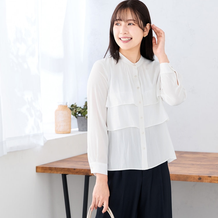 ログインで10％OFF】レイヤードブラウス【AOKI公式通販】