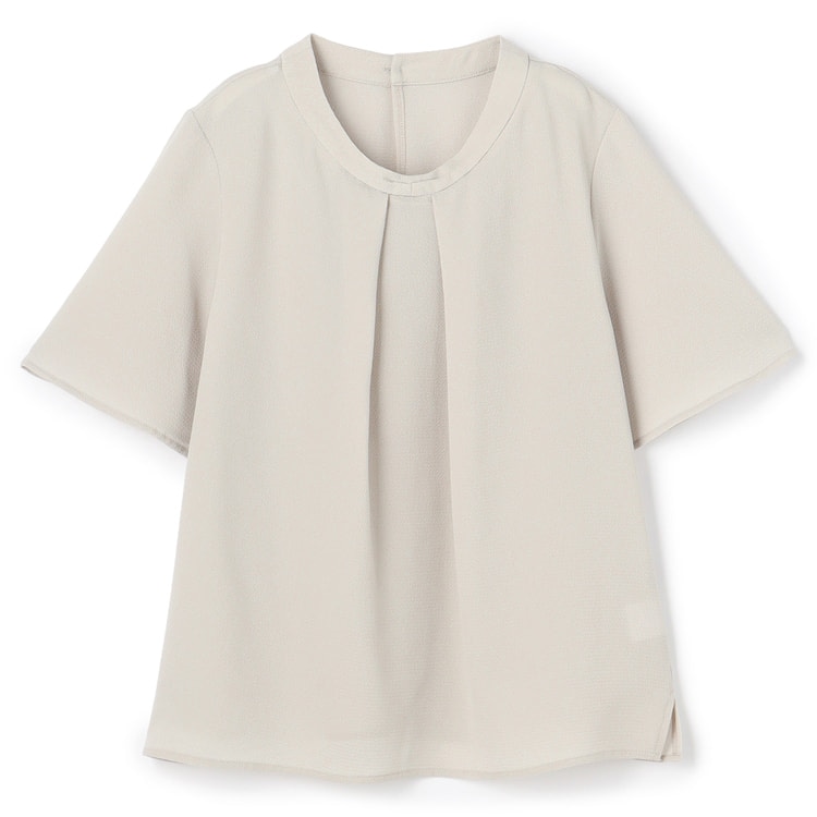 ログインで10％OFF】アクセサリー付きボウタイブラウス 半袖【AOKI公式
