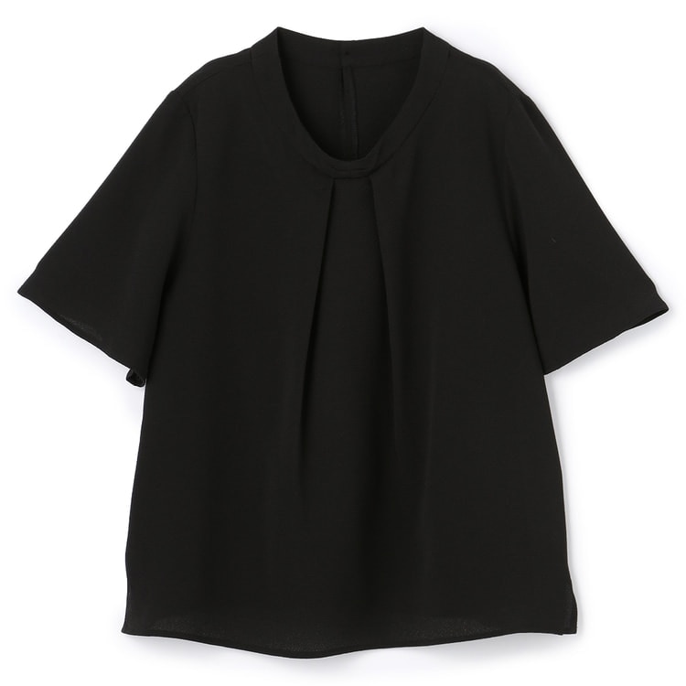 ログインで10％OFF】アクセサリー付きボウタイブラウス 半袖【AOKI公式