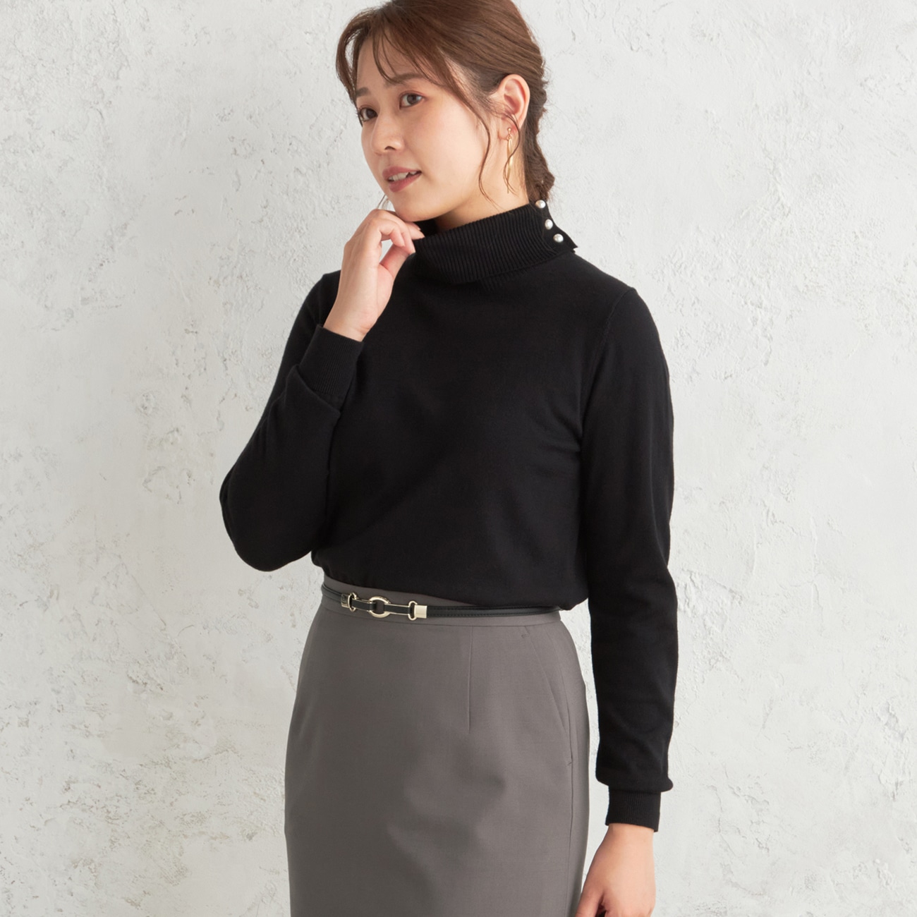 ≪MERY11���EOggi10�����ECanCam.jp10���f��≫ �Ód�C�ጸ �p�[���{�^���t���^�[�g���l�b�N�j�b�g