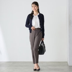 小川彰子さん監修 パールボタンカーディガン アンサンブル着用可