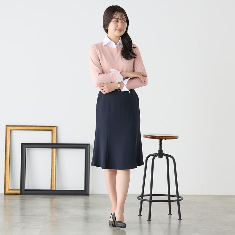 小川彰子さん監修 取外し襟付きプルオーバーニット【AOKI公式通販】