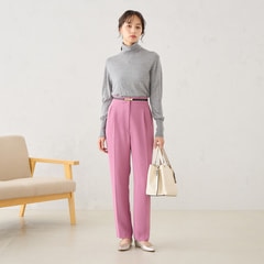 小川彰子さん監修 タートルネックニット アンサンブル着用可