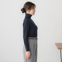 小川彰子さん監修 タートルネックニット アンサンブル着用可